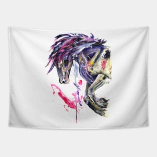 run horse Tapestry