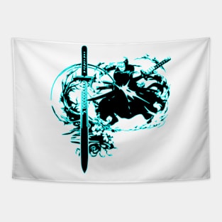 swords roronoa zoro anime samurai one piece gift Tapestry