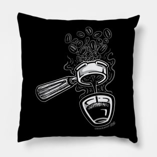 Not Going To Waste My Shot... of Espresso! (dark roast) Pillow