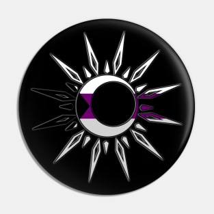 Demisexual Celestial Spiritual Demi Pride Sun Moon Boho Yoga Pin