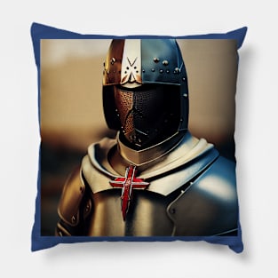 Knights Templar in The Holy Land Pillow