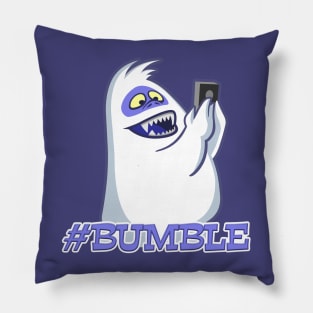 Social Bumble Abominable Snowman Pillow