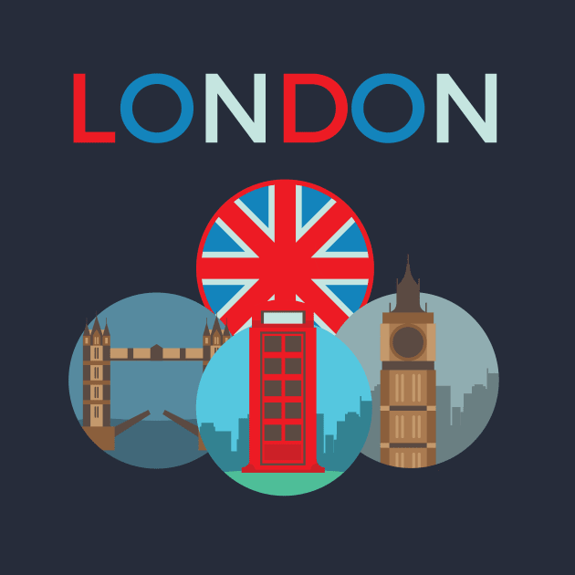 London Landmarks by superdupertees