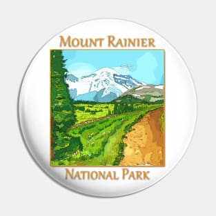 Mount Rainier National Park Pin