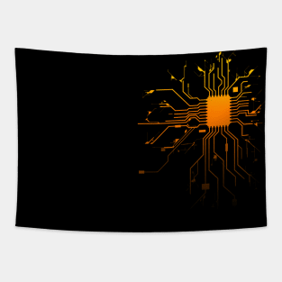 Circuit Heart Tapestry