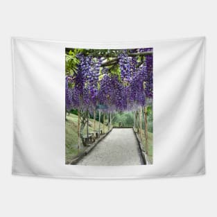 Purple Wisteria Tapestry