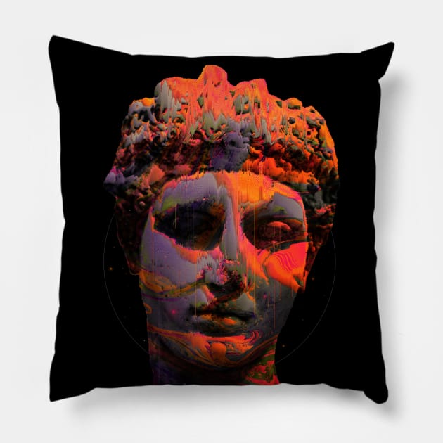 Fractured Memory II Pillow by nicebleed