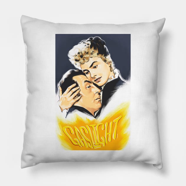 Gaslight Movie Art Pillow by PhilRayArt