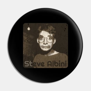 Steve Albini - retro // vintage Pin