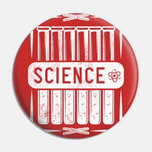 Retro science Pin