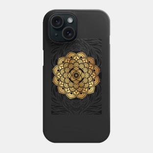 Golden Crown Chakra Effect Phone Case