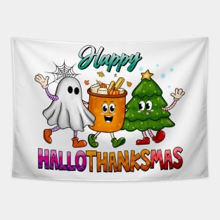 Happy Hallothanksmas Tapestry