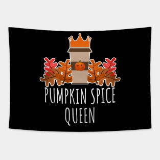 Pumpkin Spice Queen Tapestry