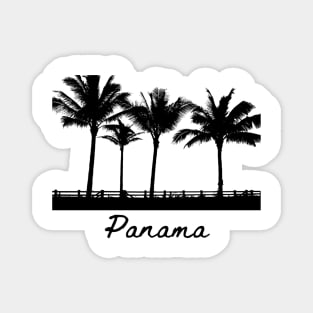 Panama Palm Trees Magnet