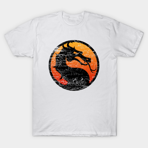 mortal kombat logo t shirt