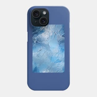 Icy Crust - An abstract texture for artistic walls ! Phone Case