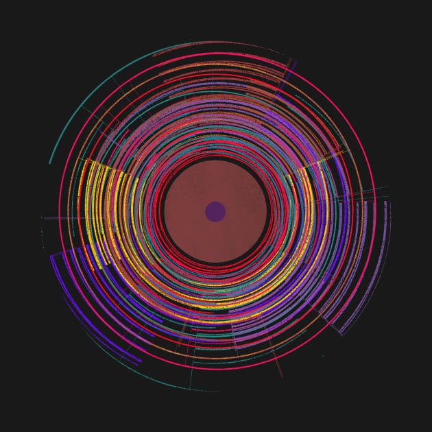 spinning record by bulografik