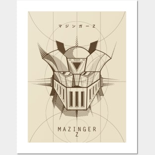 Mazinger Z Posters and Art Prints for Sale