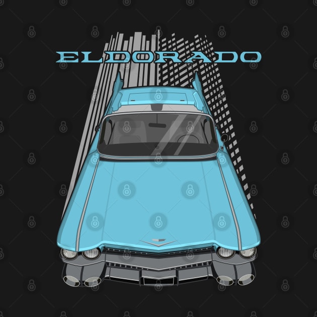 Cadillac Eldorado Biarritz Convertible 1959 - Blue by V8social
