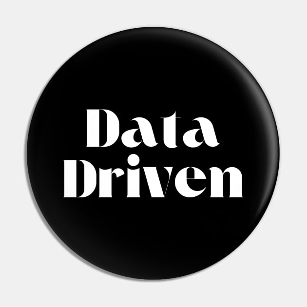 Data Driven Pin by HobbyAndArt