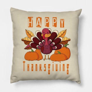 Happy Thanksgiving Pillow