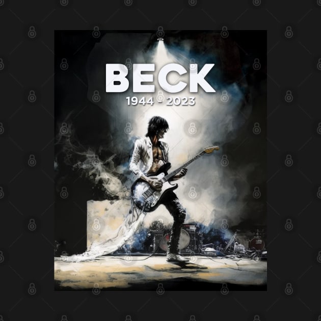 Jeff Beck No 8: Rest In Peace 1944 - 2023 (RIP) by Puff Sumo