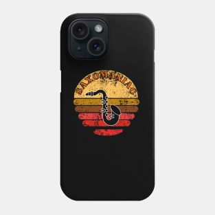 saxophone retro Phone Case