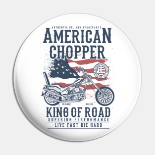 American Chopper King of the Road Pin