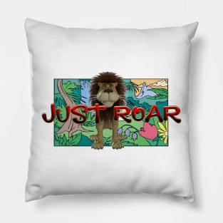 A Lion Roar Pillow