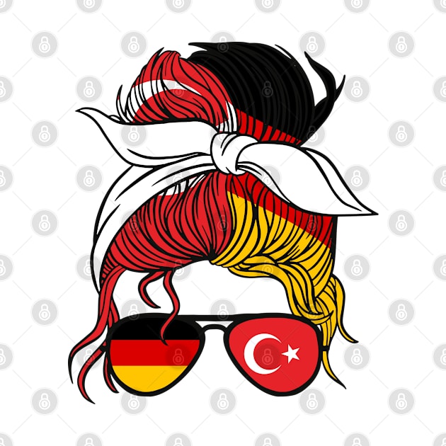 Turkiye Half German Turkish Girl Turkey Germany Turkiye by qwertydesigns