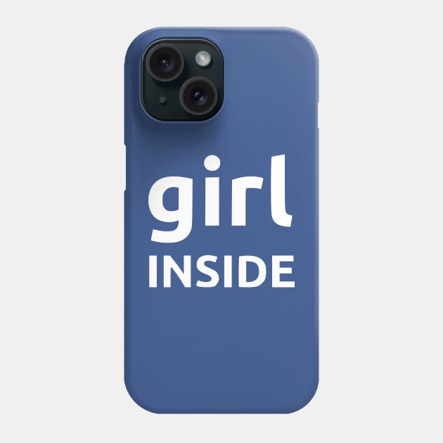 Girl Inside Phone Case by dikleyt