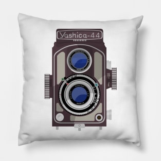 Retro Yashica Camera Pillow