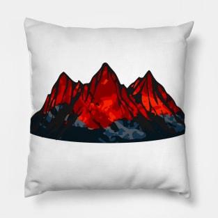 Mountains | MTG Mono-Red Aggro Player Pillow