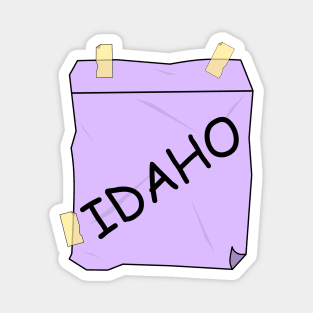 I'm Idaho! Magnet