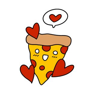 Pizza In Love T-Shirt