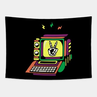 Computer peace Tapestry