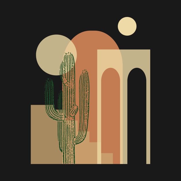 saguaro of the day arizona by Medotshirt