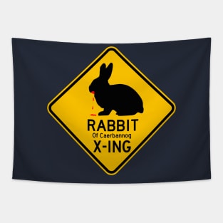 Rabbit of Caerbannog Crossing Tapestry