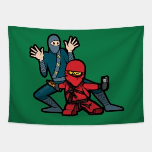 Jazz Hands Ninja Tapestry