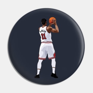 DeMar DeRozan Vector Back Pin