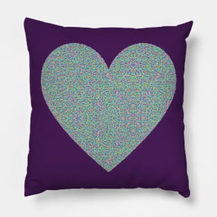 Speckled Heart Pillow