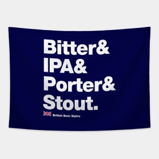 British beer styles Tapestry