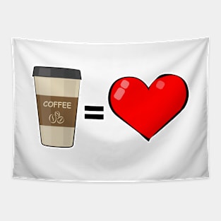 Love Coffee Tapestry