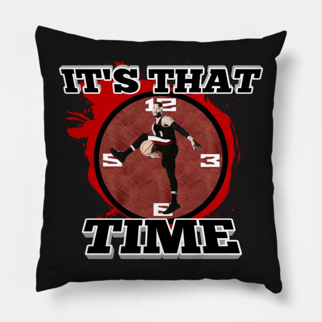 It's That Time Pillow by TankByDesign