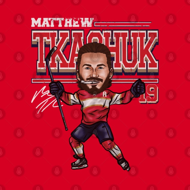 Matthew Tkachuk Florida Cartoon by ClarityMacaws