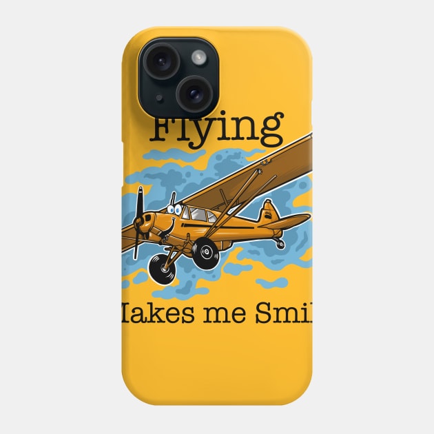 Flying make me smile Phone Case by Blunts