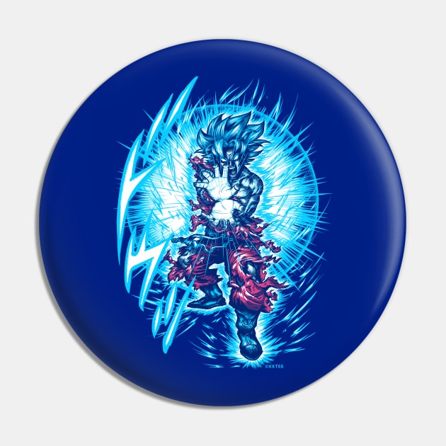 Super Saiyajin Blue Pin by KKTEE