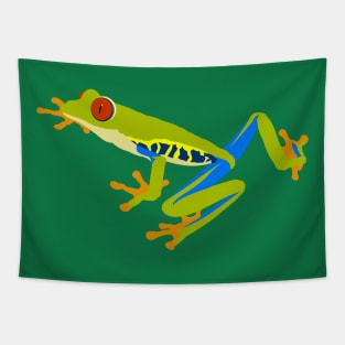 Red-Eyed Treefrog Tapestry