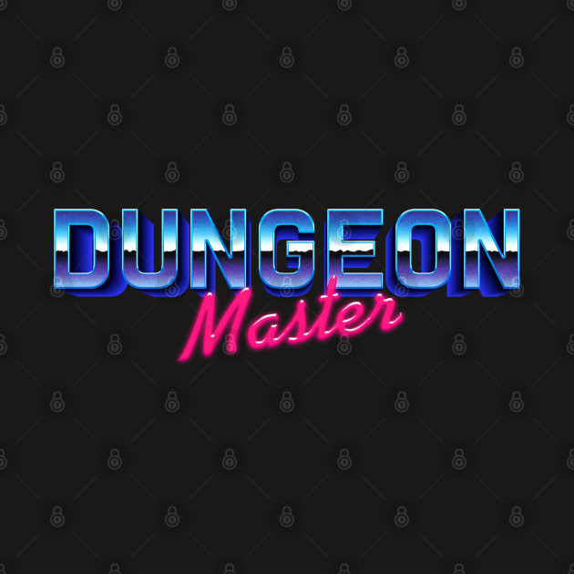 80s Dungeon Master - Dungeon Master - T-Shirt | TeePublic