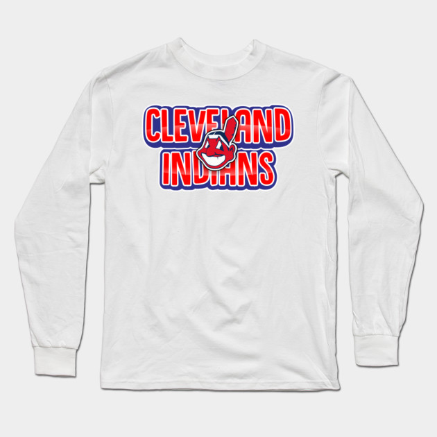 cleveland indians long sleeve t shirt